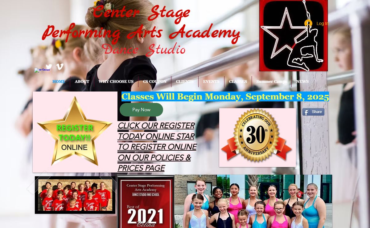 Dance | Center Stage Performing Arts Academy | United States