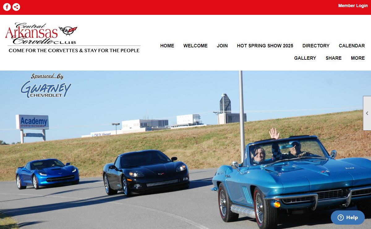 Home - Central Arkansas Corvette Club