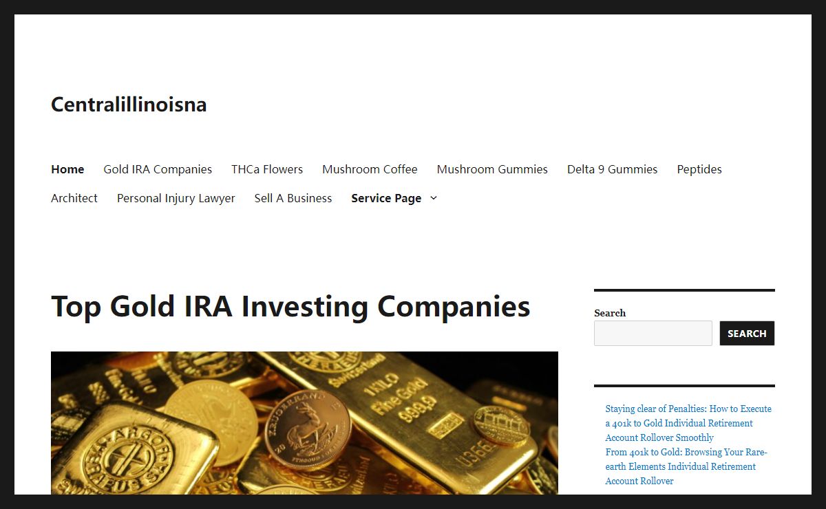 Top Gold IRA Investing Companies - Centralillinoisna