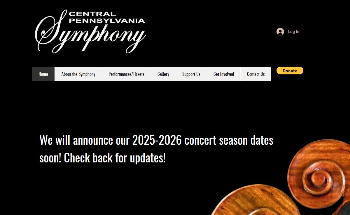 Home | Central PA Symphony