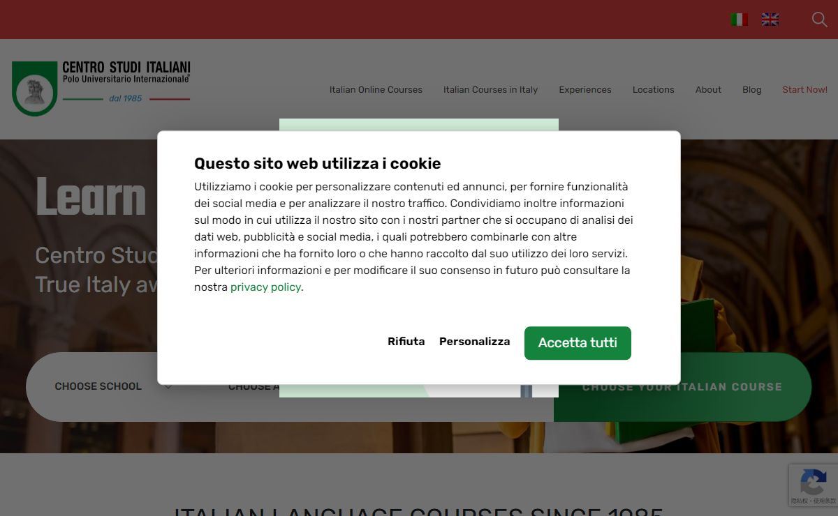 Italian Language Courses since 1985 - Centro Studi Italiani