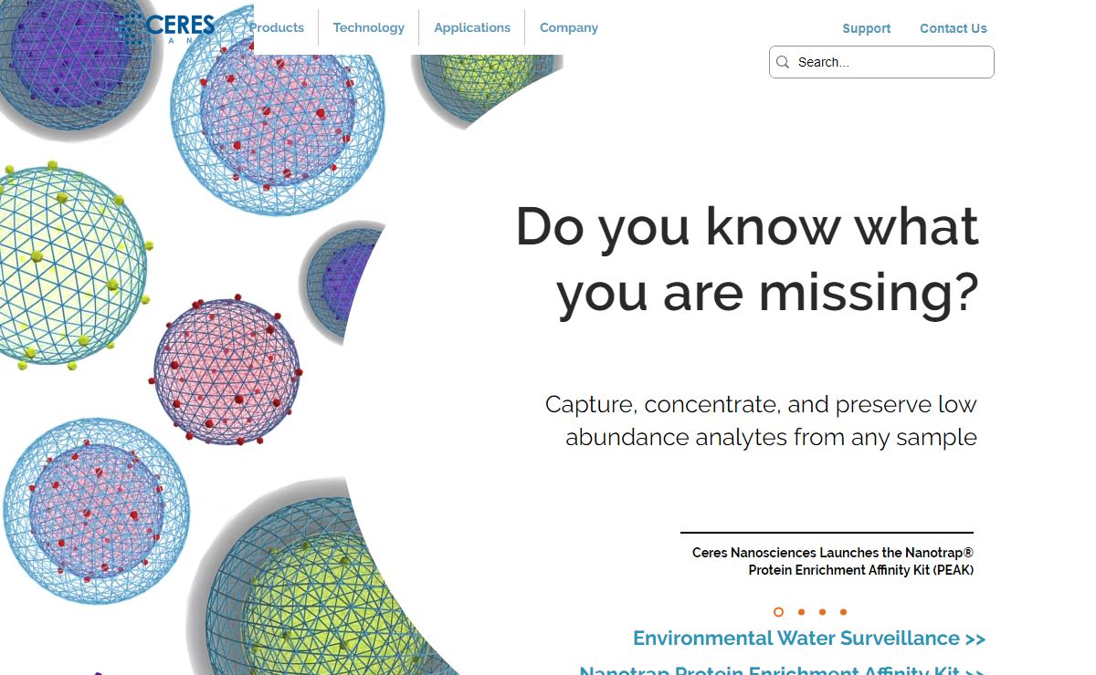 Sample Preparation | Ceres Nanosciences, Inc. | United States