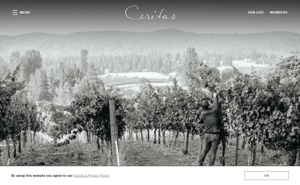 Welcome to Ceritas Wines Healdsburg, California