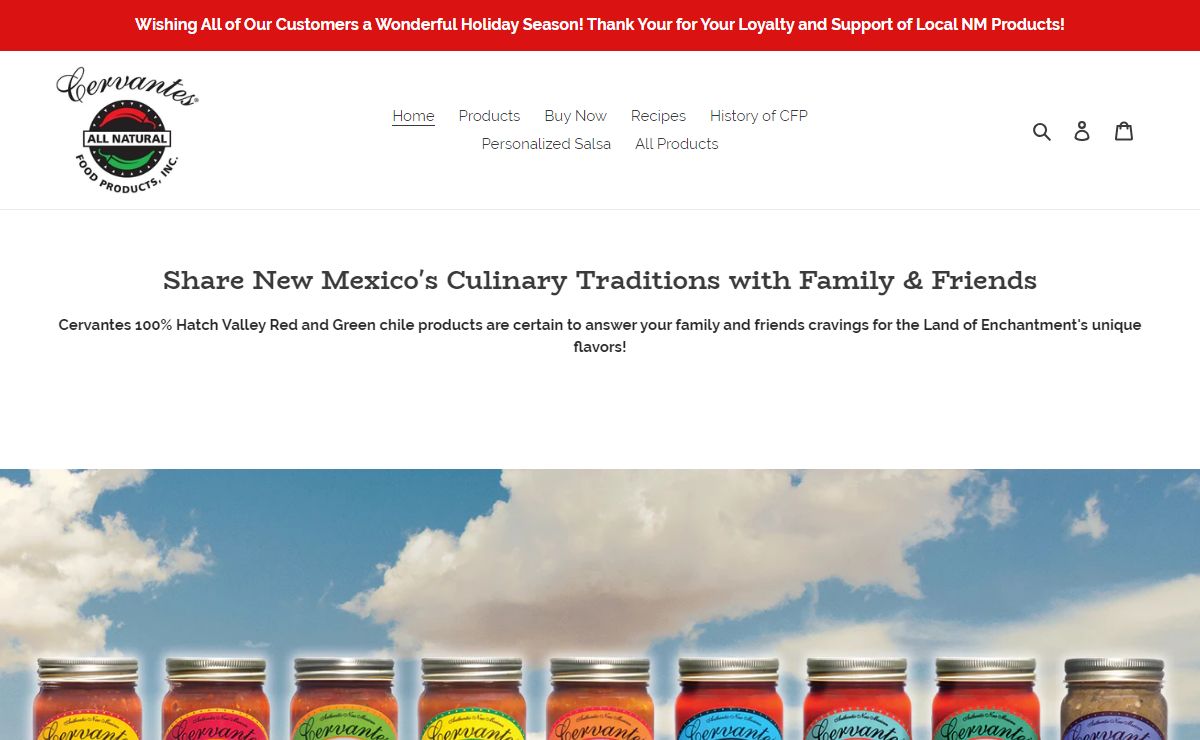 Cervantes Salsa – Cervantes Salsa & Chile