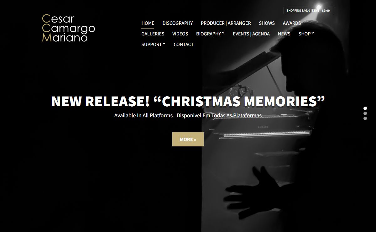Cesar Camargo Mariano | Brazilian Pianist, Arranger, Composer, Producer