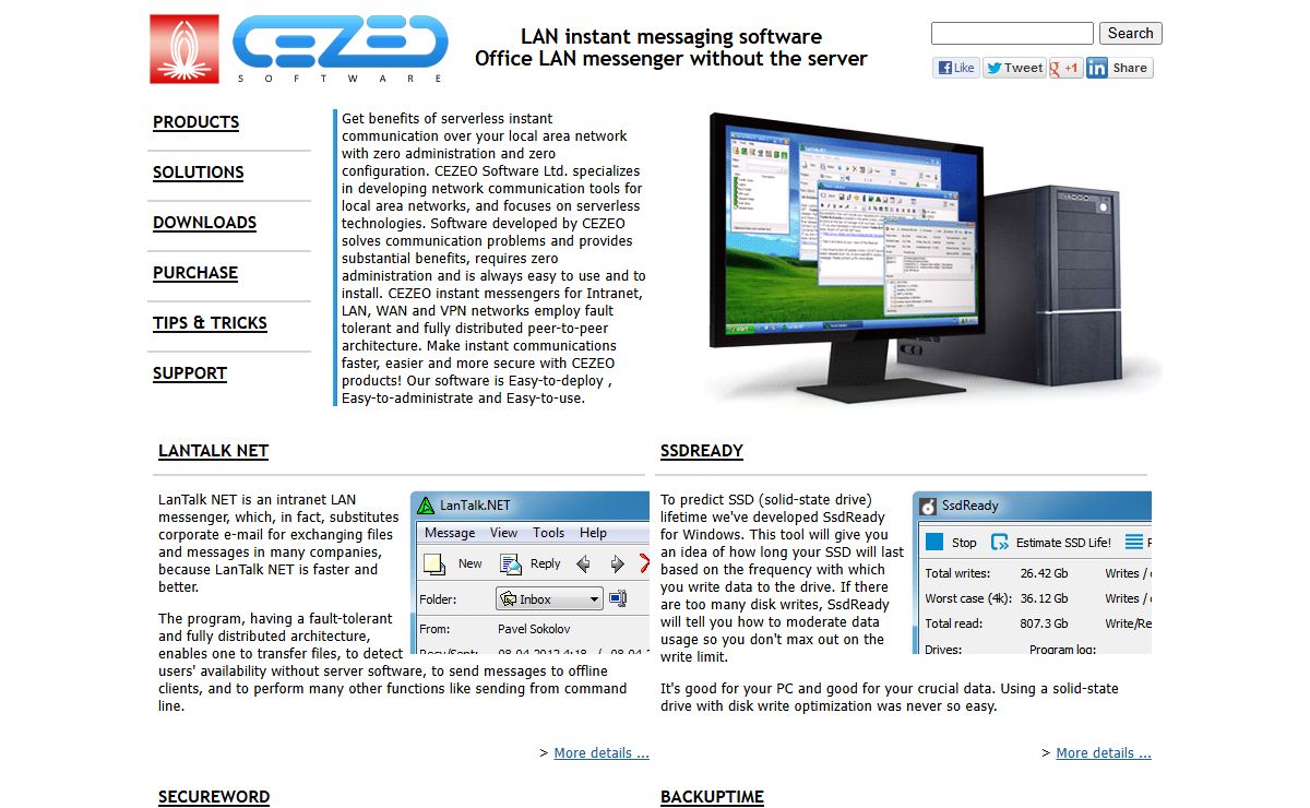 Instant messaging software for office, Intranet messenger for LAN / WAN / VPN