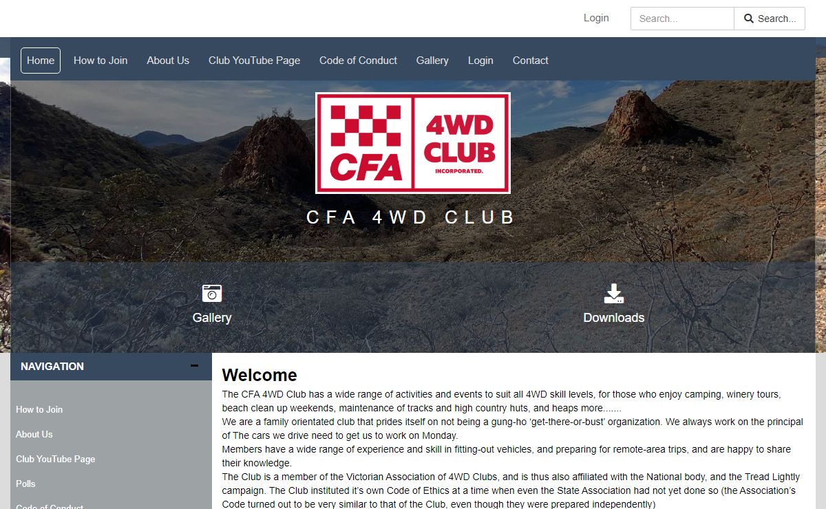 Home - CFA 4WD Club