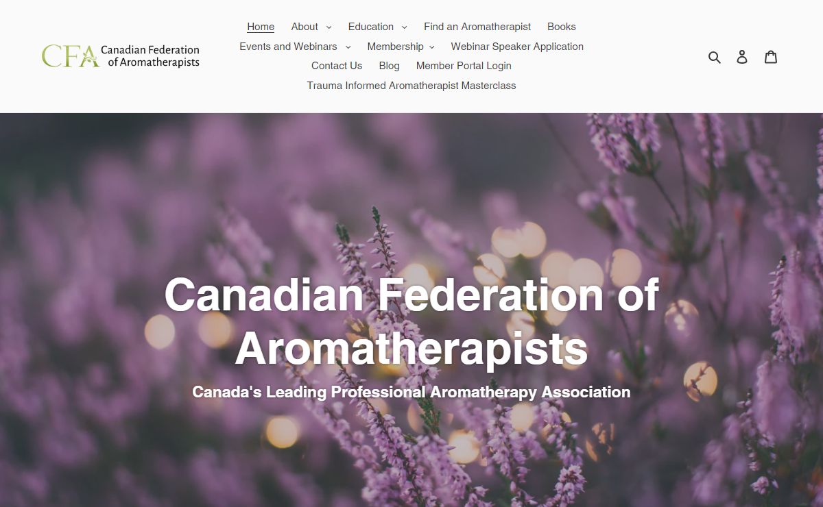 The Canadian Federation of Aromatherapists