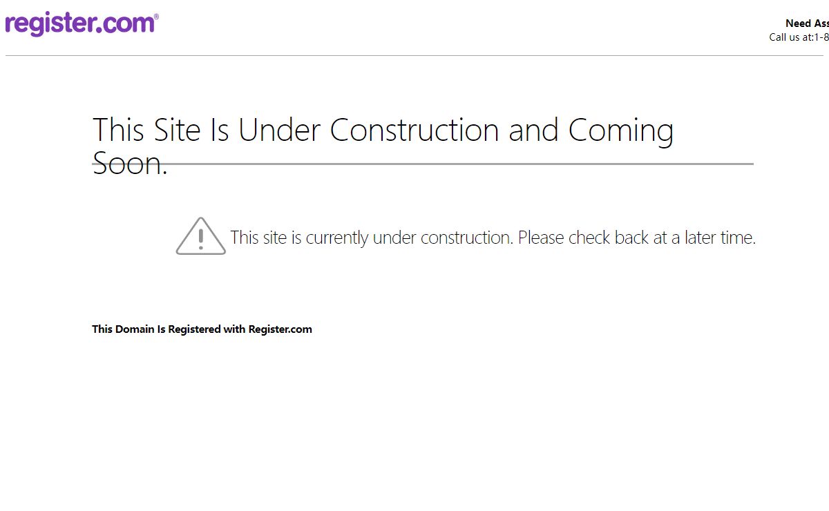 Web Page Under Construction