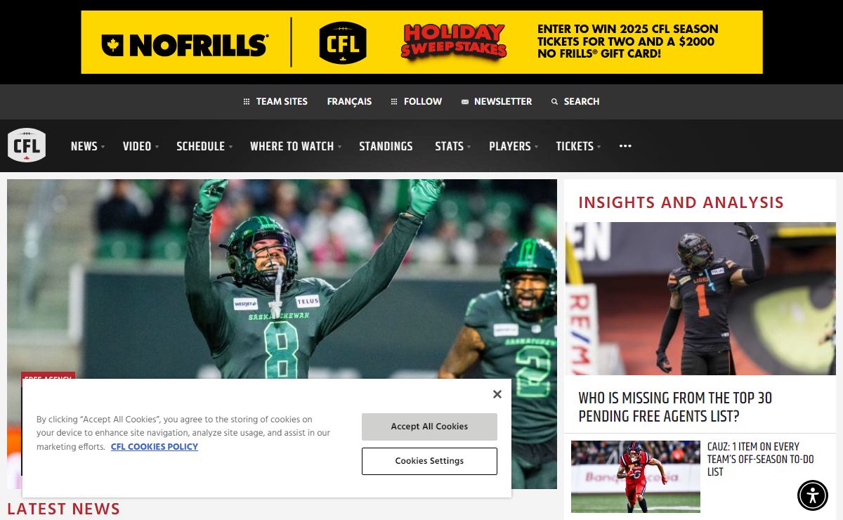 CFL.ca - Official site of the Canadian Football League