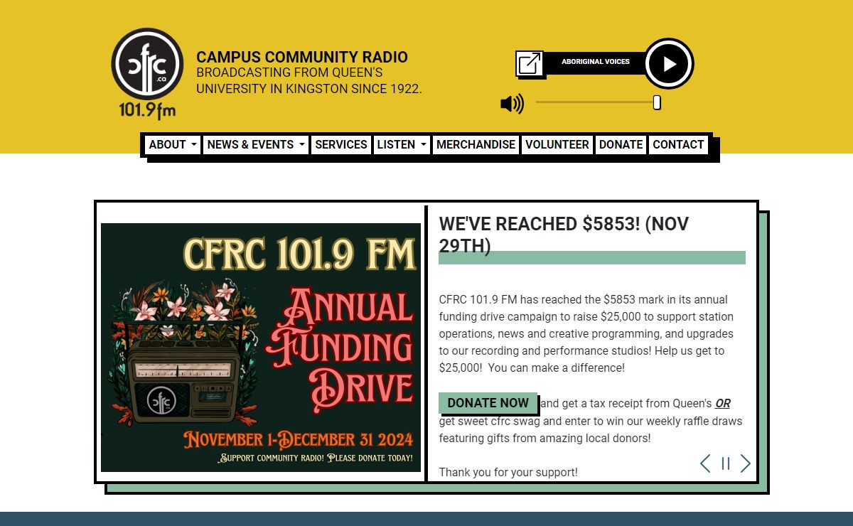 Home — CFRC
