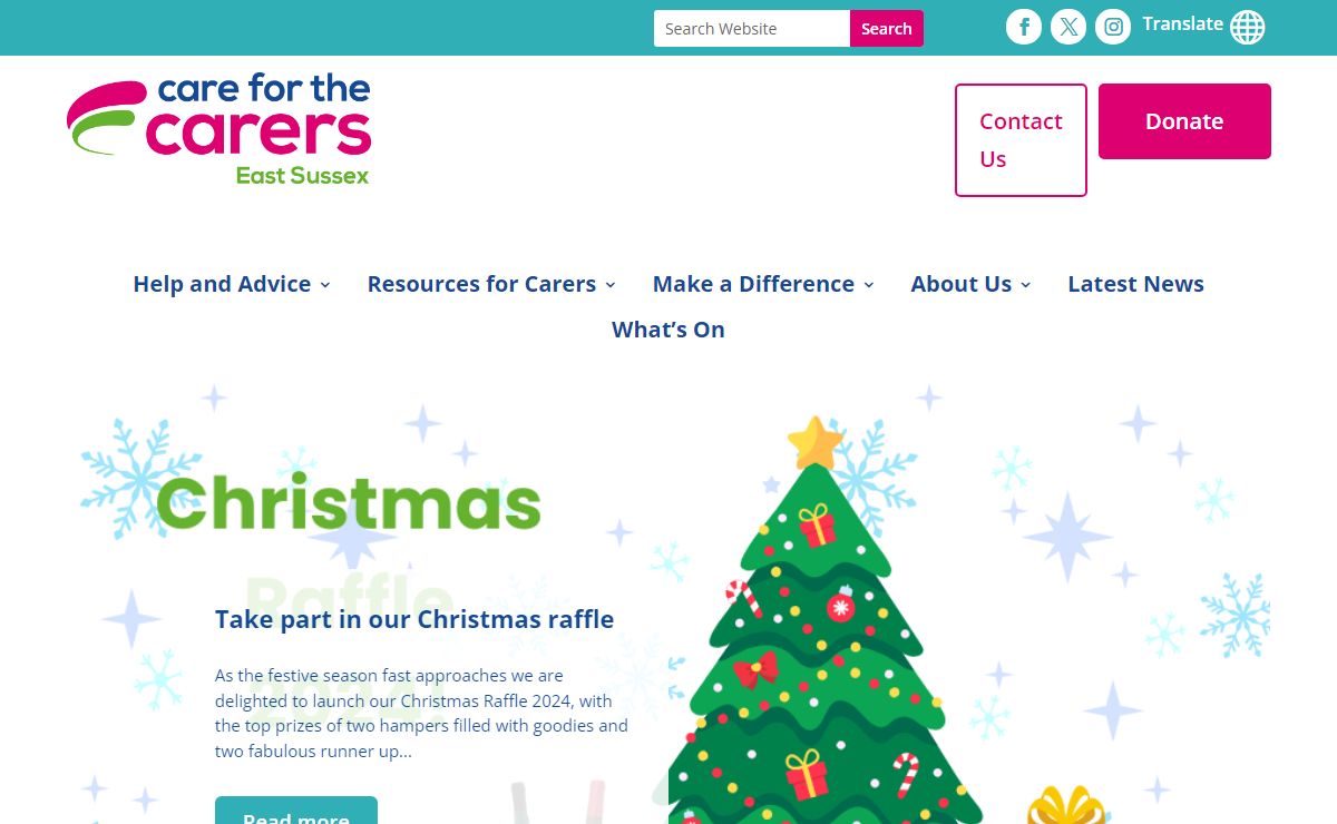 Care for the Carers - Supporting carers in East Sussex