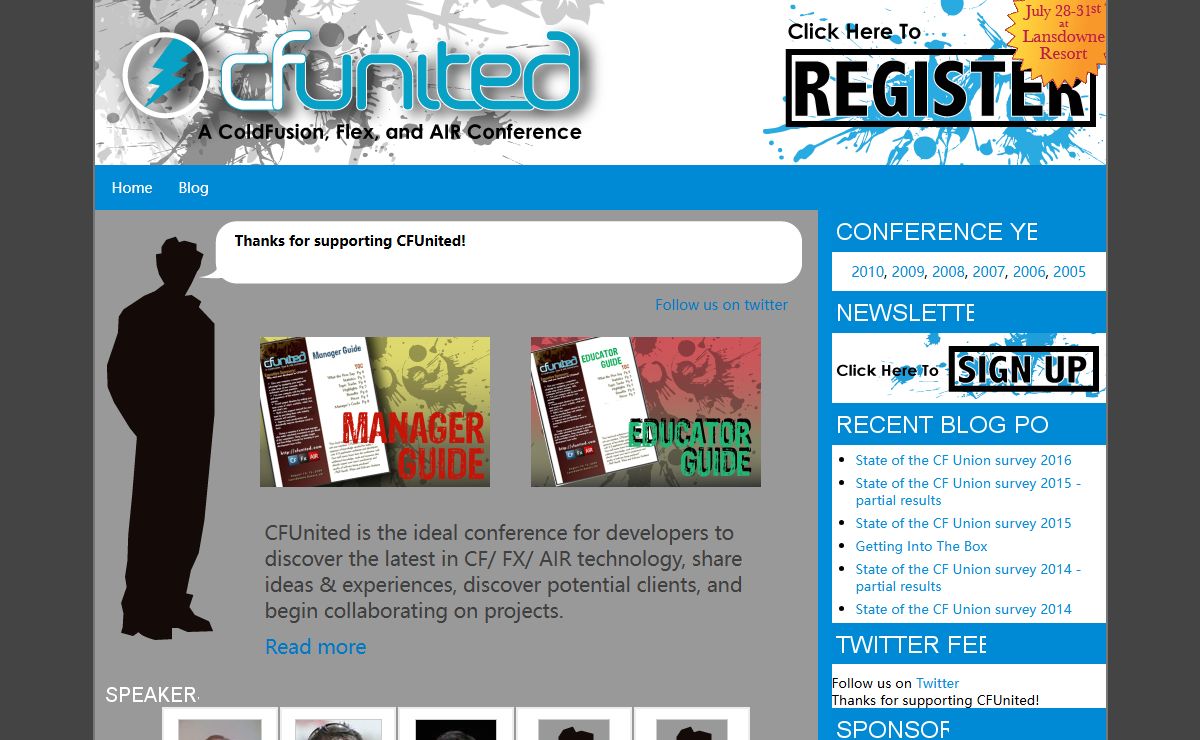 CFUnited: A ColdFusion, Flex & AIR Conference