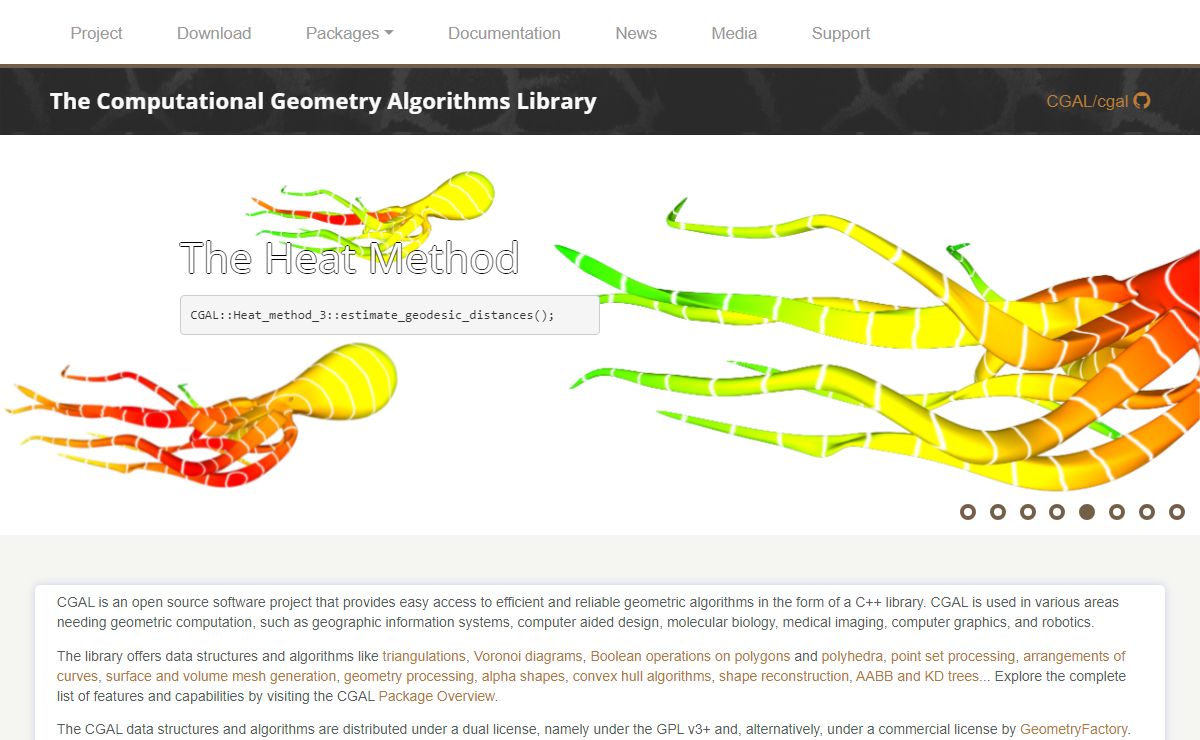 The Computational Geometry Algorithms Library