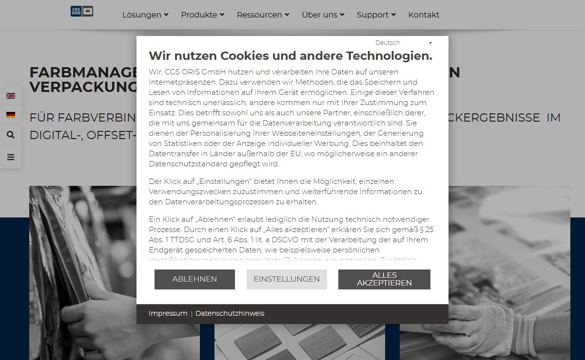 Home – CGS ORIS GmbH