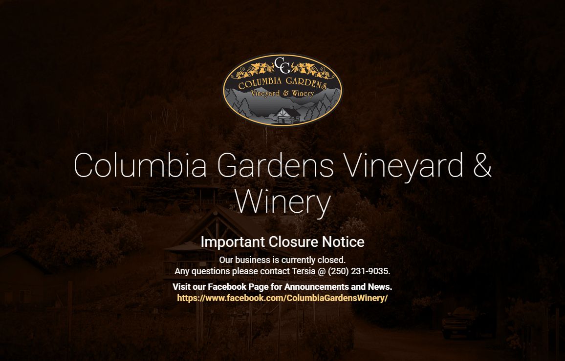 Columbia Gardens Vineyard & Winery