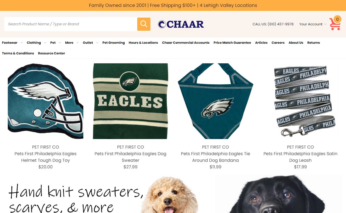 Chaar - Pet Supplies, Cowboy Boots, Work Boots, Hiking Boots, & Dog Grooming