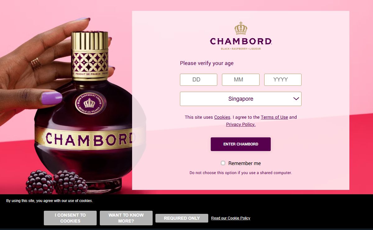 Chambord Liqueur
