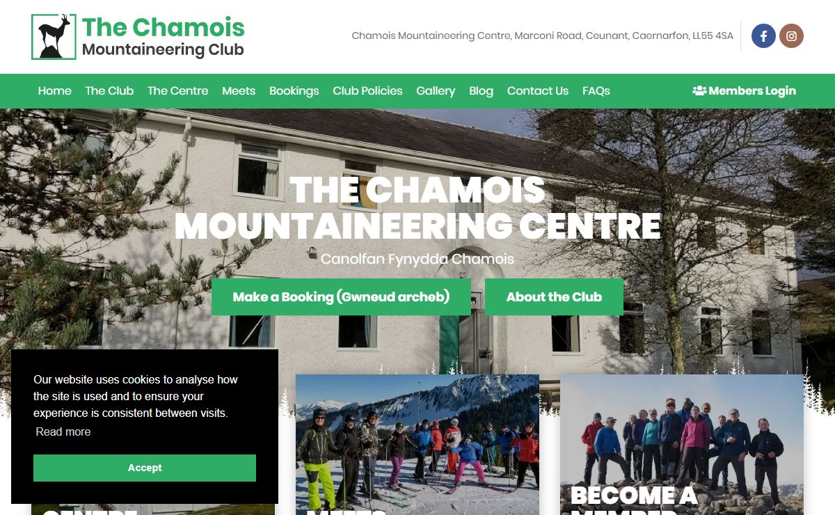 The Chamois Mountaineering Centre: Self Catering Bunkhouse Hostel