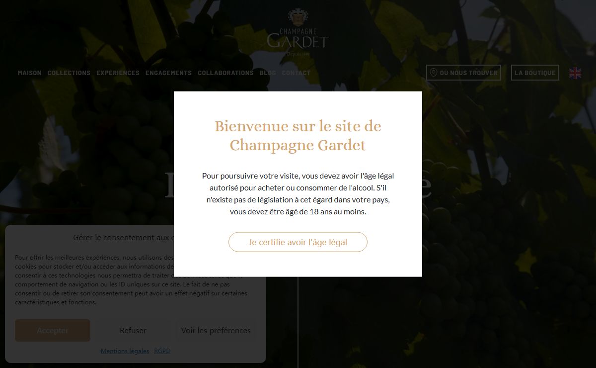Accueil - Champagne Gardet