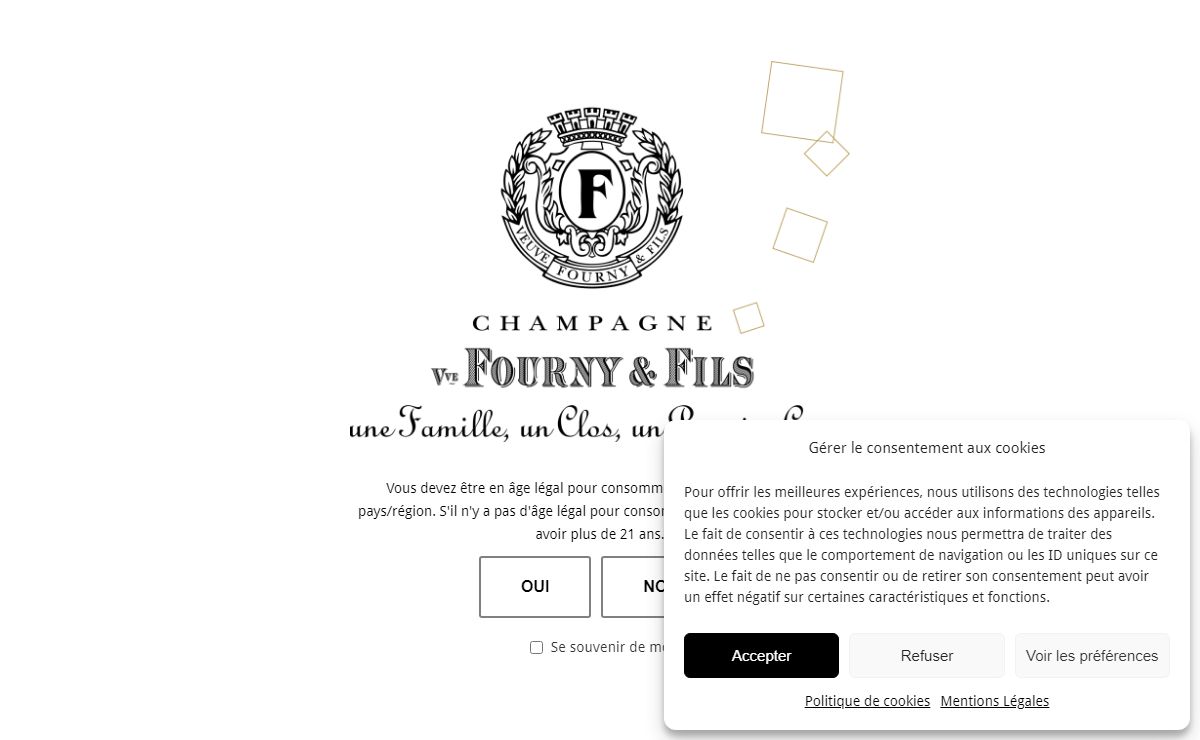 Veuve Fourny et Fils - Champagnes Premier Cru à Vertus