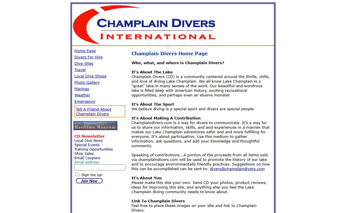 Champlain Divers