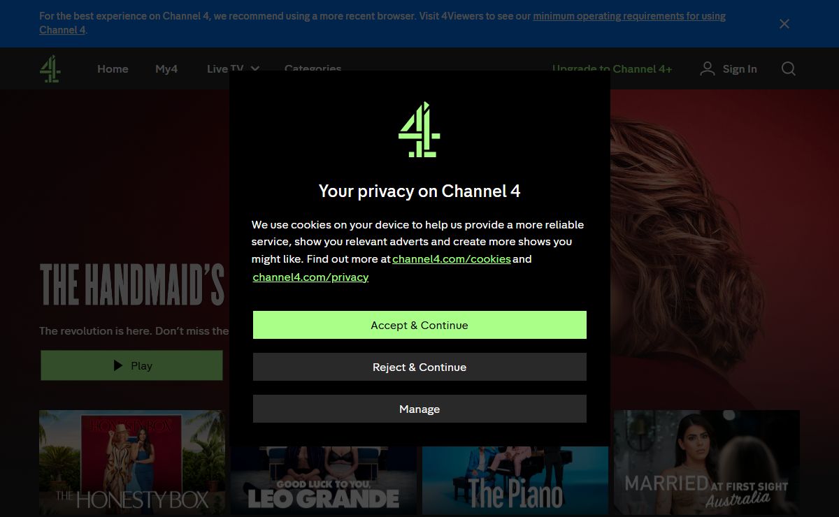 Channel 4 | Stream & Watch Live TV