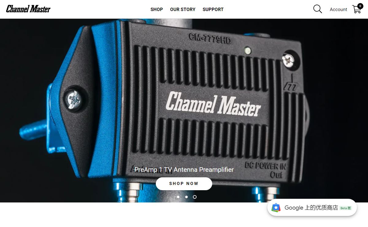 Channel Master: Over-The-Air Broadcast Entertainment Products