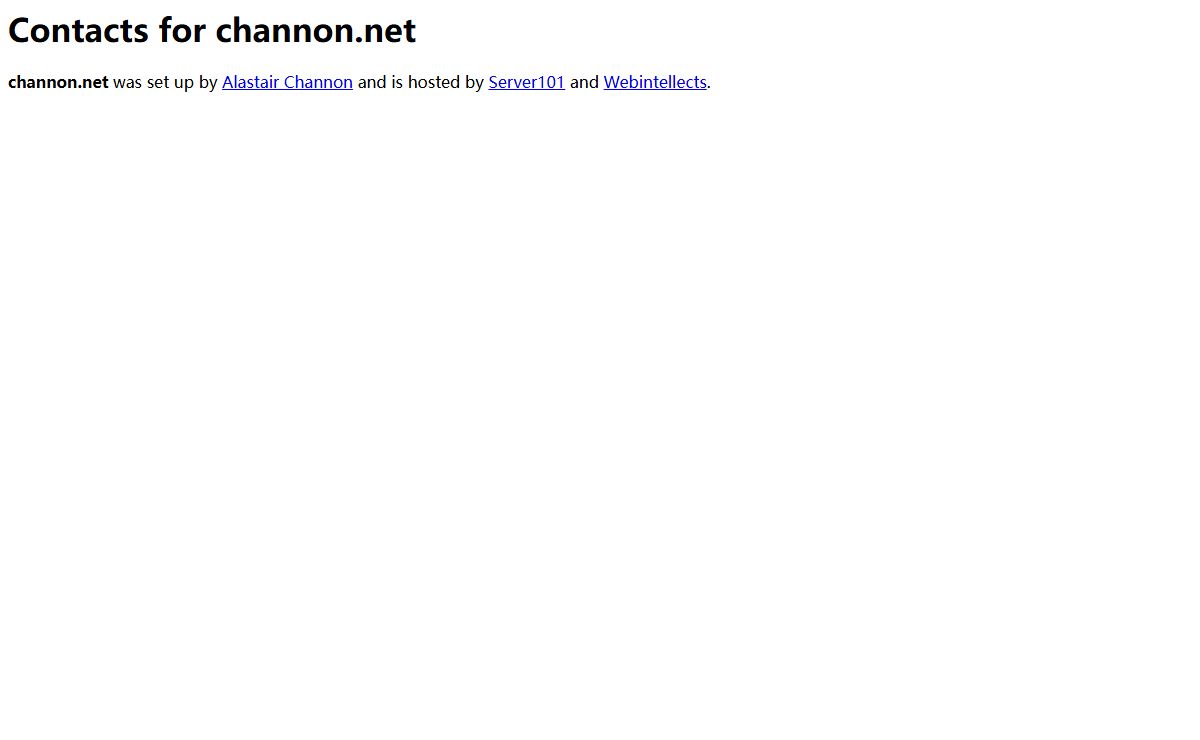 channon.net