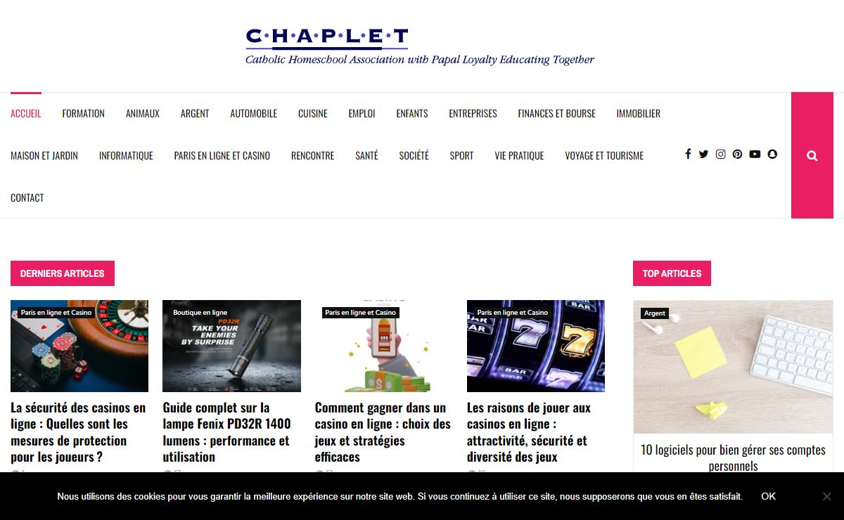 Blog sur la formation