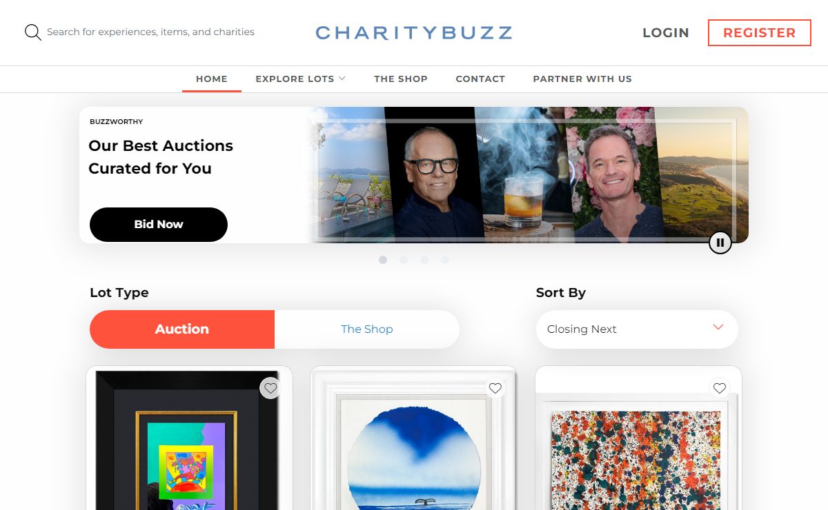 Charitybuzz: Bid on Amazing Celebrity, Travel, and Sports Auctions