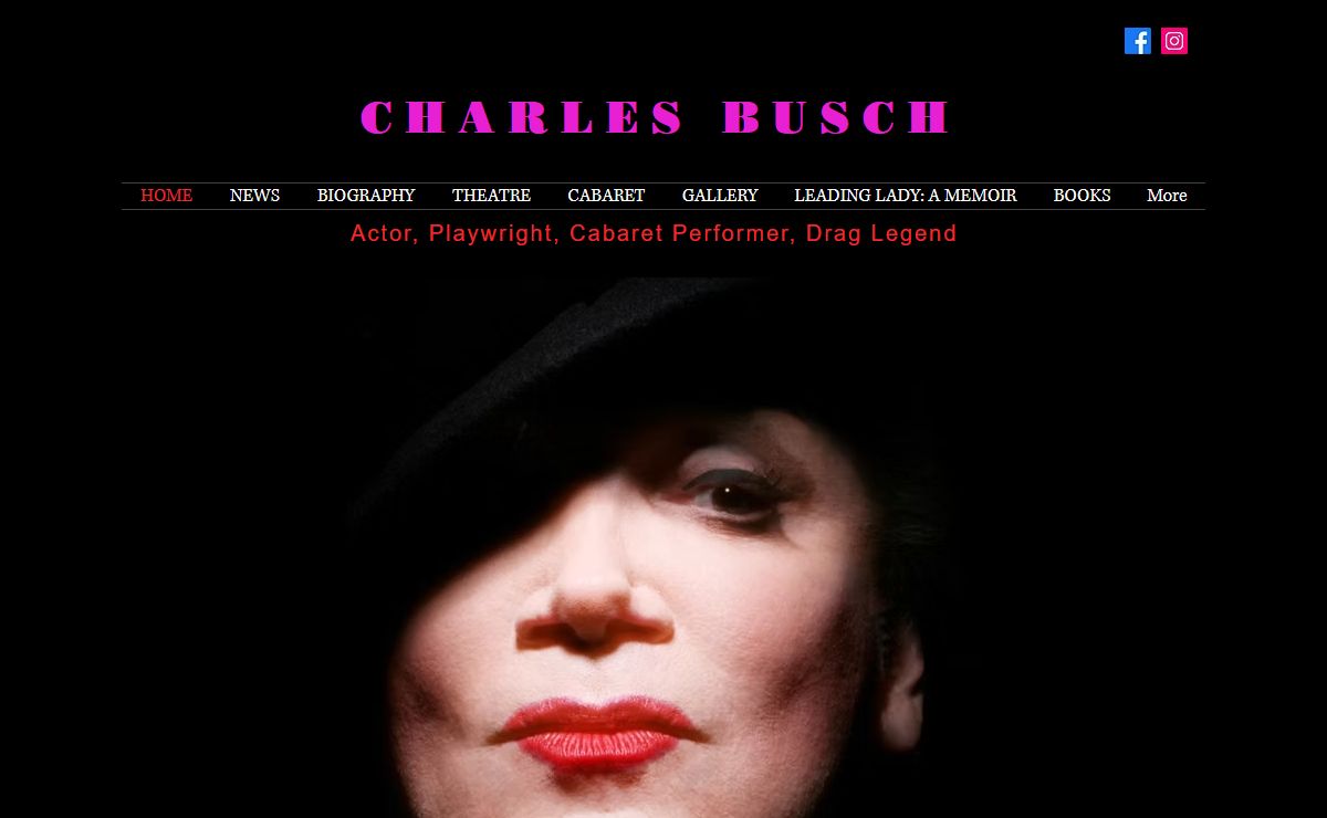 Charles Busch - The Official Website