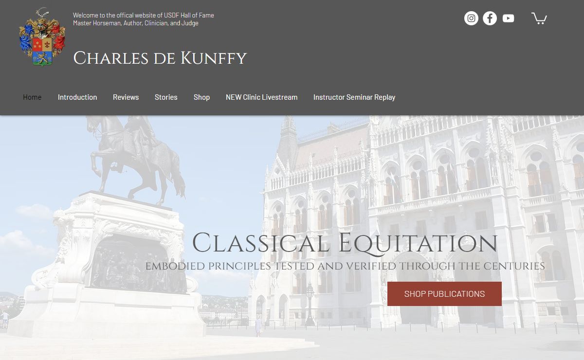 Author, Clinician, and Judge | Charles de Kunffy