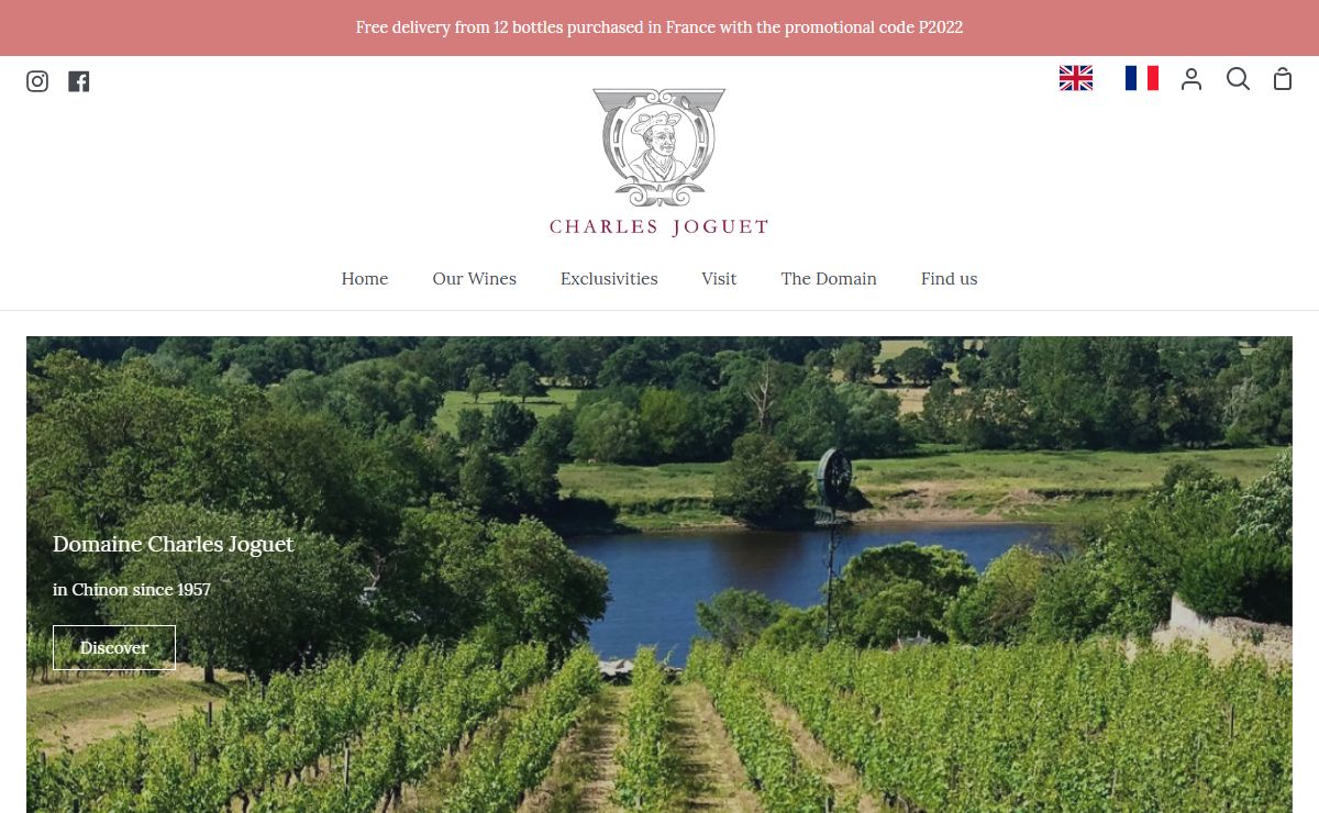 The Domaine Charles Joguet in Chinon