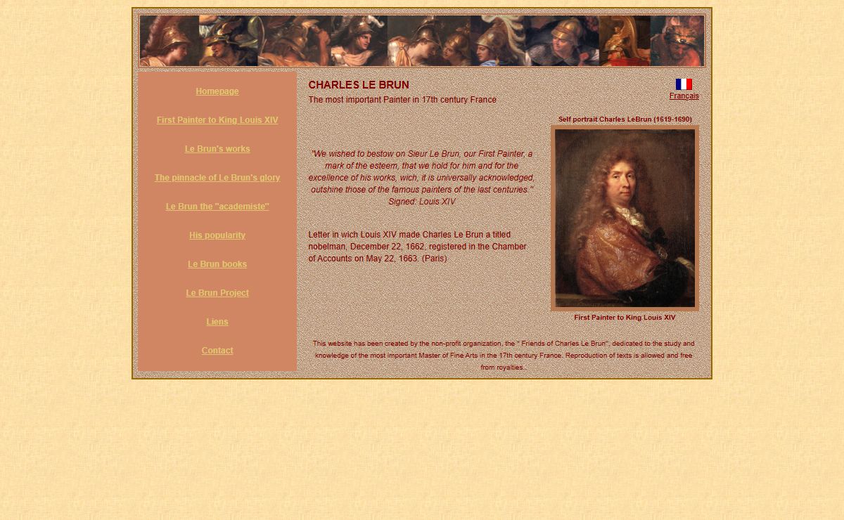 charles lebrun -most important painter in 17th century french art