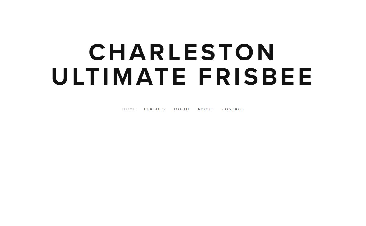 Charleston Ultimate Frisbee