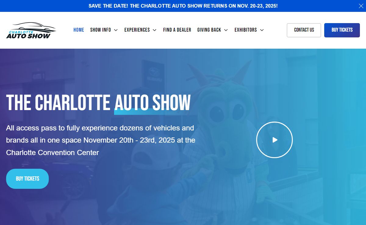 Charlotte Auto Show | Home