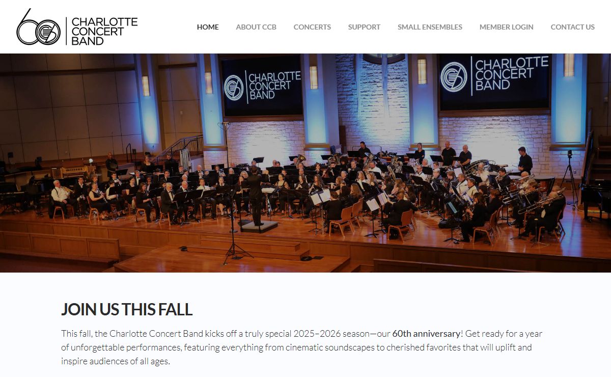 Charlotte Concert Band - Home