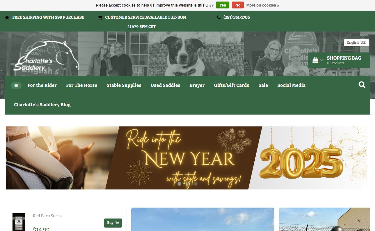 Charlotte's Saddlery - Charlotte's Saddlery