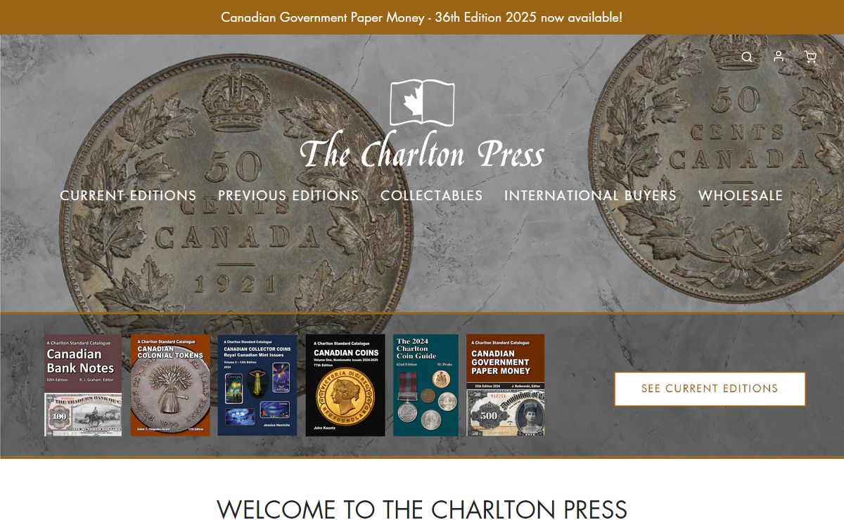 The Charlton Press | 20th Century Collectables | Home – CharltonPress