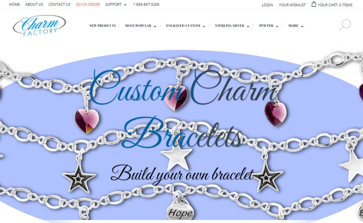 Charms | Sterling Silver Charms, Charm Bracelets at Charm Factory