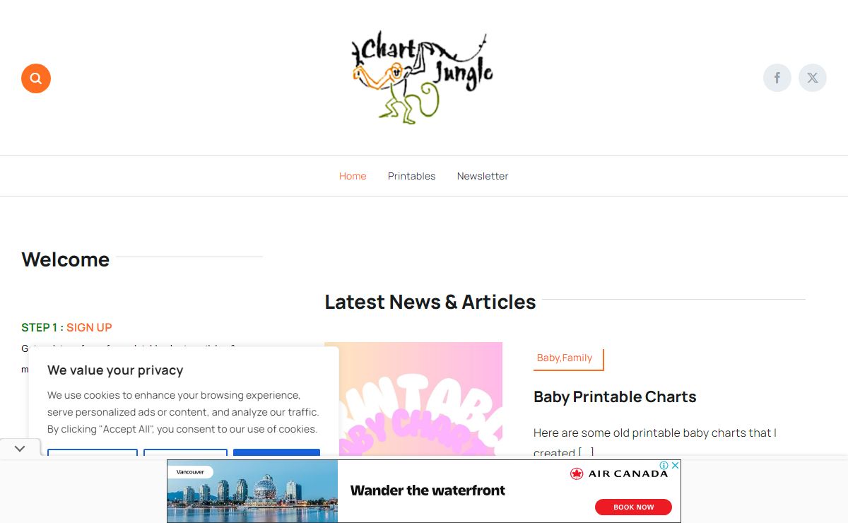 Chart Jungle : Printables and News