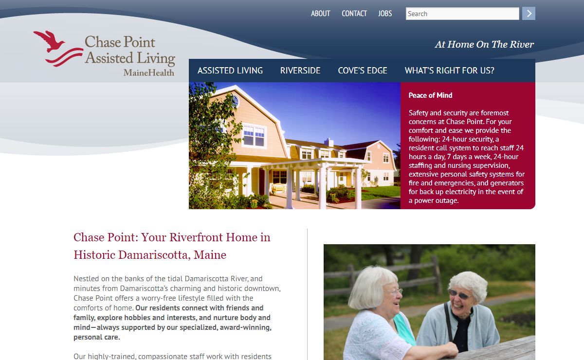 Welcome to Chase Point and Cove’s Edge – Damariscotta, ME – Assisted Senior Living and Rehabilitative Nursing Services