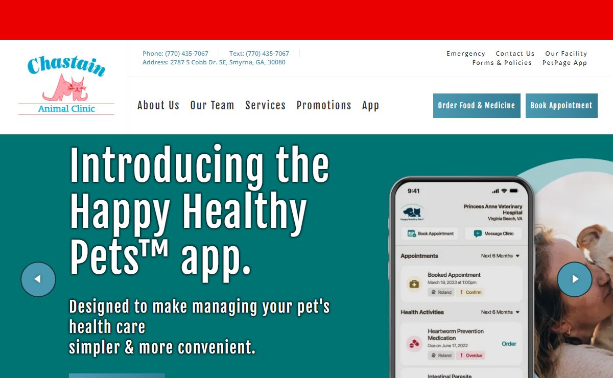 Veterinary Care in Smyrna, GA | Chastain Animal Clinic