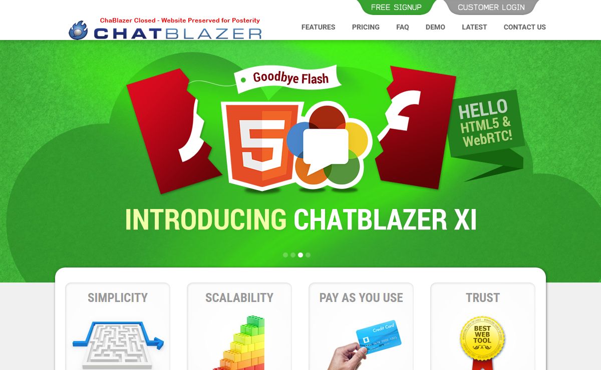 ChatBlazer - Chat Software and Audio Video Software
