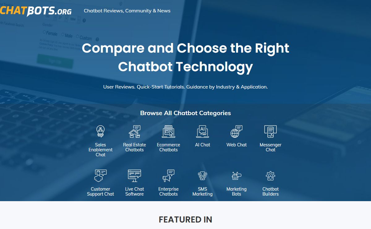 Chatbots.org - Virtual assistants, virtual agents, chat bots, conversational agents, chatterbots, chatbots: examples, companies, news,directory