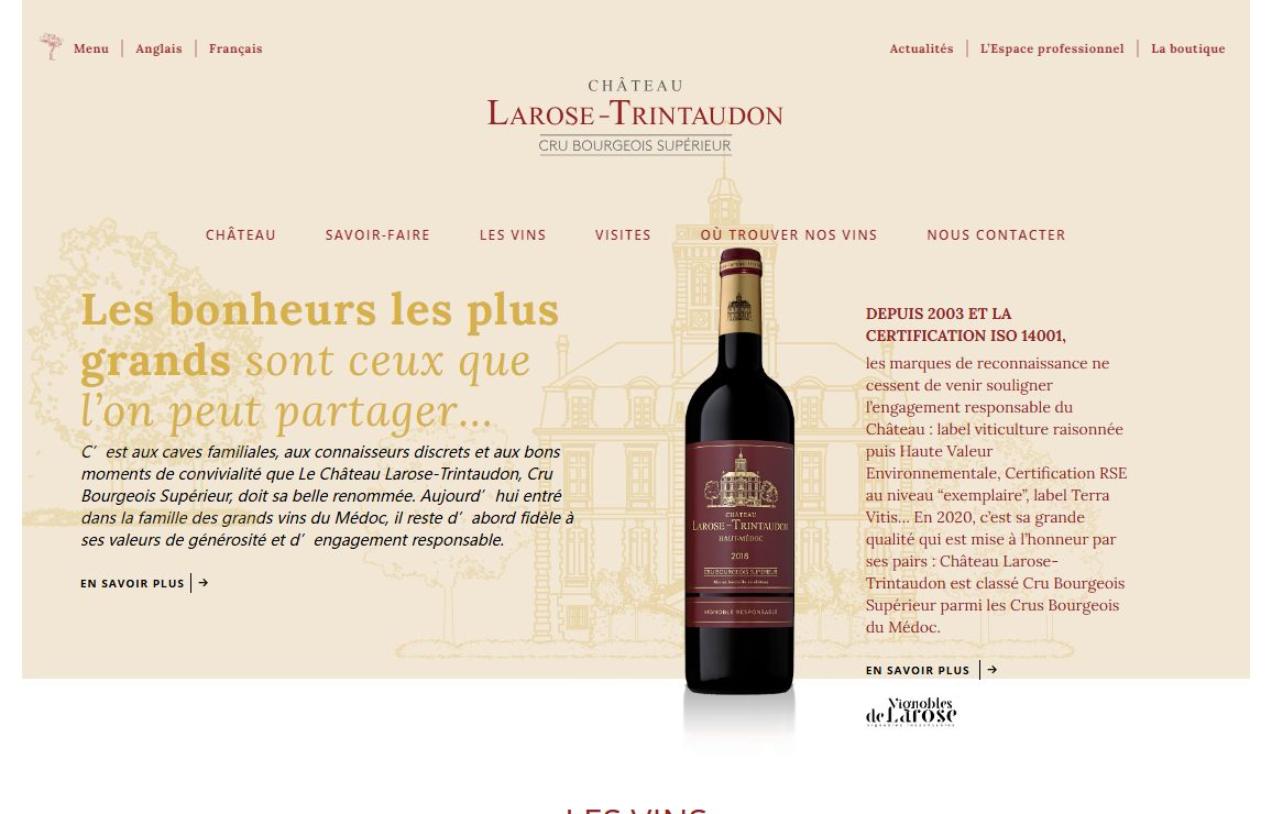 Château Larose Trintaudon - Château Larose-Trintaudon