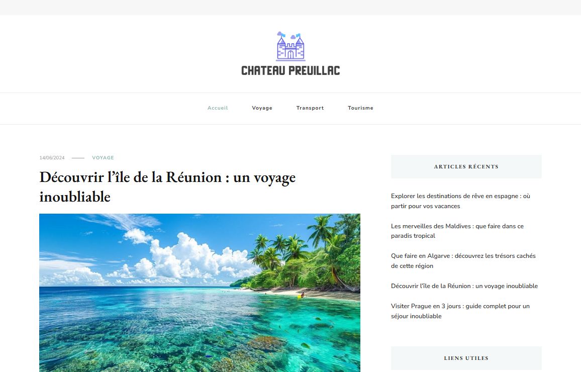 Chateau Preuillac - Guide de voyage et de tourisme à suivre absolument