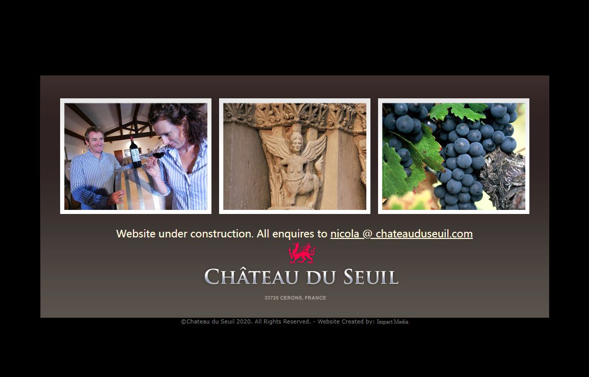 Chateau Du Seuil | Welcome