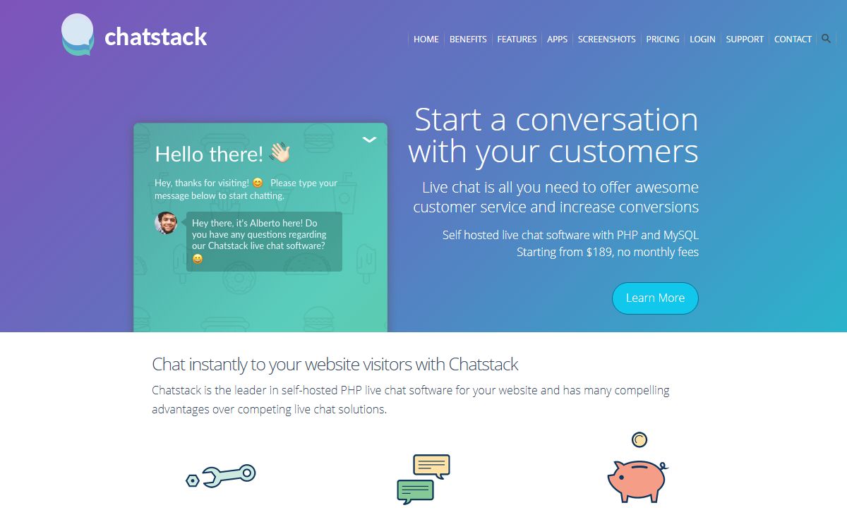 Chatstack - Live Chat Software, Live Support Software, PHP Live Chat